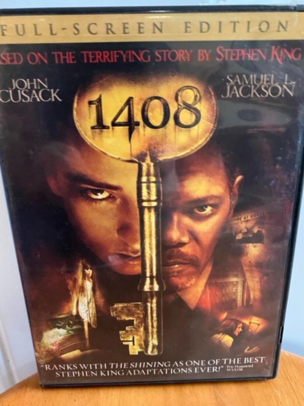 1408 DVD Stephen King Adaptation